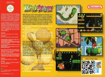 Yoshi's Story (Europe) (En,Fr,De) box cover back